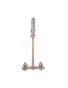 Uchwyt z kołkiem wkręcany fi 10mm L-100mm ocynk ogniowy 12.1 OG /91200102/