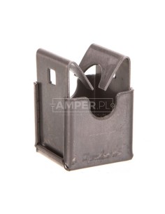 Uchwyt niski do drutu M6 31x22x14mm NI /25902105/