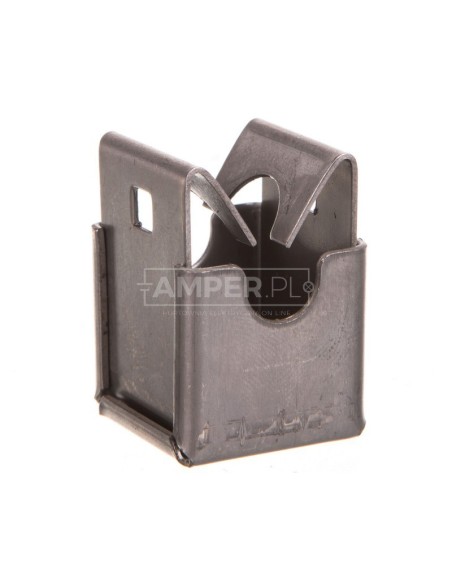 Uchwyt niski do drutu M6 31x22x14mm NI /25902105/