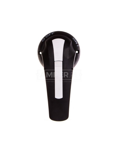 Pokrętło do wersji z przełączaniem bezpośrednim czarne IP65 GEX66ND