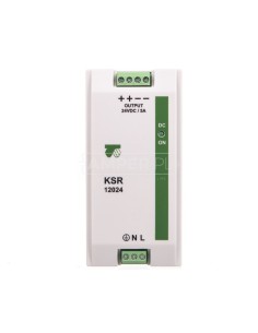 Zasilacz impulsowy modułowy KSR 12024 230VAC/24VDC 120W 5A 18924-9993