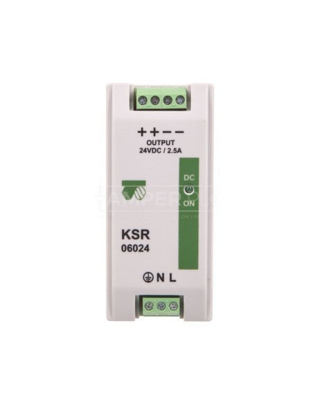 Zasilacz impulsowy modułowy KSR 06024 230VAC/24VDC 60W 2,5A 18924-9994
