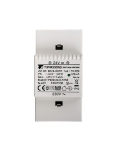 Zasilacz impulsowy PSLR 24 230VAC/24VDC 1,25A /na szynę TH/ 18924-0010