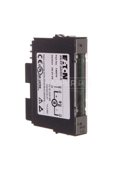 Moduł segmentowy do zasilania grupy napięciem znamionowym 24 V DC XION XN-PF-24VDC-D 140070