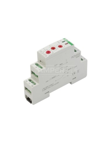 Przekaźnik czasowy 1P 8A 0,1sek-576h 230V AC, 24V AC/DC wielofunkcyjny PCS-516DUO