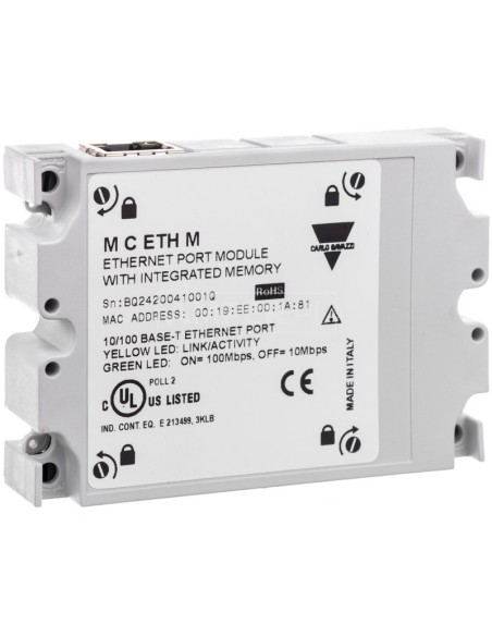 Moduł komunikacyjny Modbus TCP/IP (Ethernet) ze zintegrowaną pamięcią tylko do analizatora WM40 MCETHM