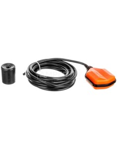 Wyłącznik pływakowy z przewodem PVC 5m do wody czystej i szarej z przeciwwagą LVFSP1W05