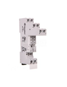 Gniazdo przekaźnikowe do serii 46.52 na szynę DIN, wykonanie trakcyjne 97.02.7SMA