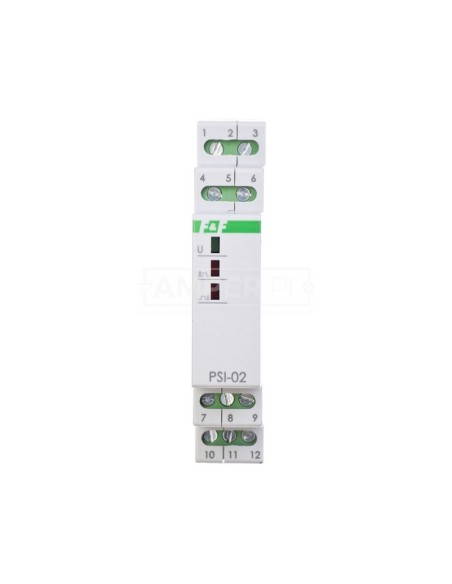 Przetwornik sygnału CIĄGŁY-IMPULS 230V AC 2Z 8A PSI-02-230V