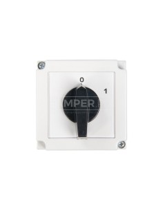 Łącznik krzywkowy 0-1 3P 16A w obudowie 4G16-10-PK 63-840306-021