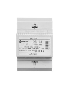 Zasilacz transformatorowy PSL 30 230VAC/12VDC 20W 1,7A 18312-9999