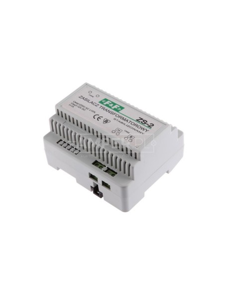 Zasilacz stabilizowany 230VAC/12VDC 12W 1A ZS-2