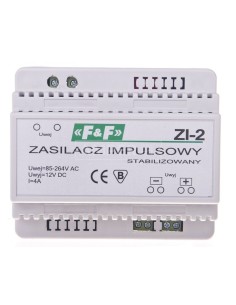 Zasilacz impulsowy 230VAC/12VDC 50W 4A ZI-2