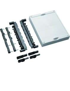 univers N Blok dla szyn zbiorczych poz. 12/20/30x5/10mm 60mm 4-pol. 300x250mm UE21E0 Hager