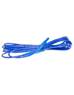 Przewód pomiarowy 5m niebieski /wtyki bananowe/ WAPRZ005BUBB