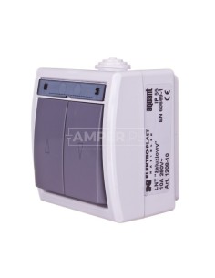 Aquant Łącznik żaluzjowy szary ŁNT 1208-10 2