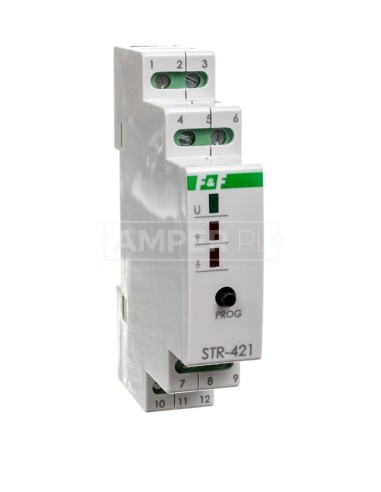 STR Sterownik rolet 24V biały 50-60Hz IP20 STR-421-24V