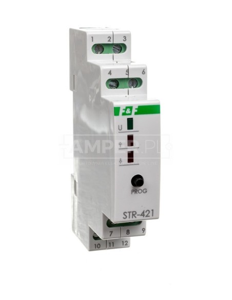 STR Sterownik rolet 24V biały 50-60Hz IP20 STR-421-24V