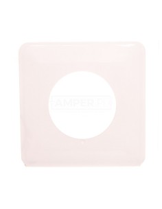 SENTIA Osłona ściany pojedyncza srebrna tworzywo pozioma 2100-06