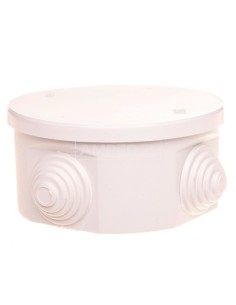 Fast-Box Puszka natynkowa hermetyczna pojedyncza 80x40mm IP44 biała 0241-00