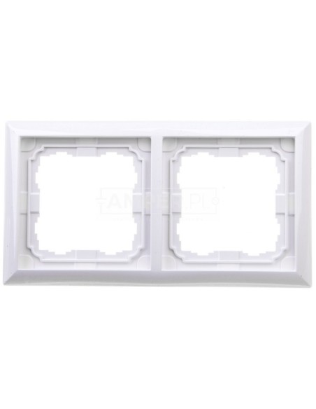KOS66 Ramka podwójna biała 660482