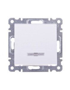 LUMINA2 Łącznik pojedynczy podświetlany biały WL0210