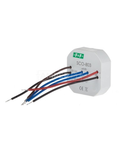 Ściemniacz LED 36W 12V DC z pamięcią (kapsułka fi55mm) SCO-803