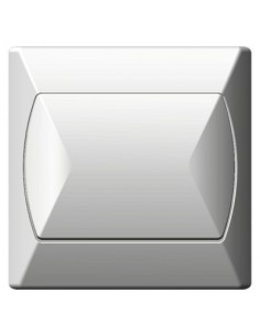 AKCENT Łącznik pojedynczy biały ŁP-1A/00