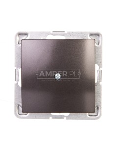 IMPRESJA Zaślepka antracyt Z-1Y/m/50