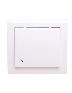 KIER Łącznik schodowy biały ŁP-3W/00