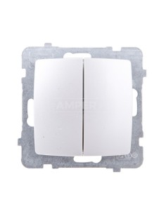 KARO Łącznik świecznikowy srebrny perłowy ŁP-2S/m/43