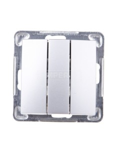 IMPRESJA Łącznik potrójny srebrny ŁP-13Y/m/18