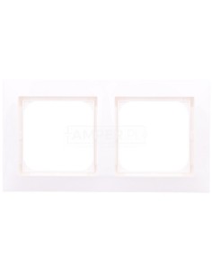 IMPRESJA Ramka podwójna ecru R-2Y/27