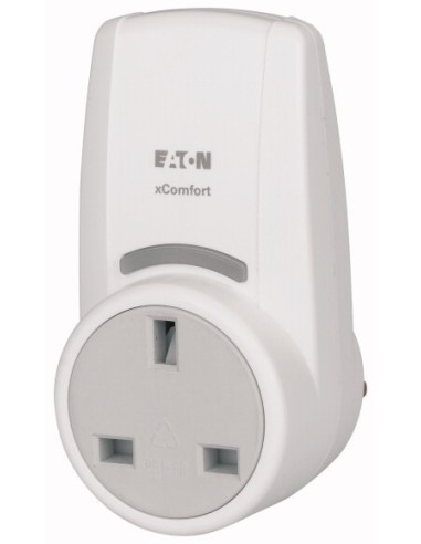 Xcomfort Adapter  załączająco wyłączający do gniazdka + pomiar energii 12A BS 195170