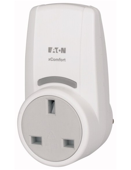 Xcomfort Adapter  załączająco wyłączający do gniazdka + pomiar energii 12A BS 195170