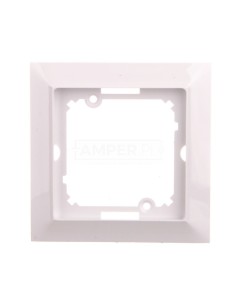 PREMIUM Ramka pojedyncza biała Ra-1 Pr