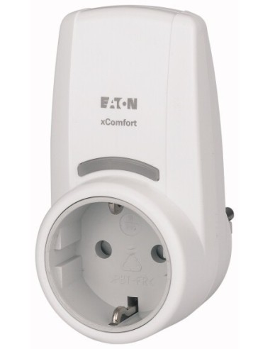 Xcomfort Adapter ściemniający do gniazdka + pomiar energii Schuko 195172