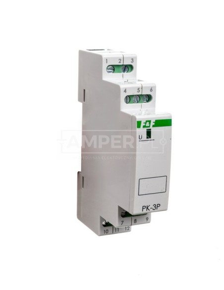 Przekaźnik elektromagnetyczny 3P 8A 24V AC/DC PK-3P-24V