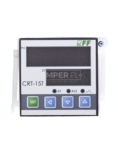 Regulator temperatury tablicowy 48x48mm 0-400 st.C 100-240V AC cyfrowy CRT-15T