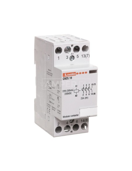 Stycznik modułowy 25A 4Z 0R 220-230V AC CN2510220