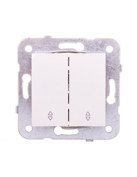 KARRE Łącznik schodowy podwójny biały 90963617