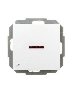 Sentia Łącznik schodowy 10A z podświetleniem biały 1425-10