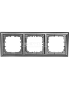 KOS66 Ramka potrójna grafit 666083