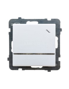 SONATA Łącznik schodowy z podświetleniem biały ŁP-3RS/m/00