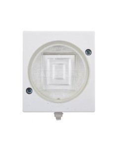 LAMBDA Łącznik hermetyczny pojedynczy IP44 biały ŁNH-1L/00