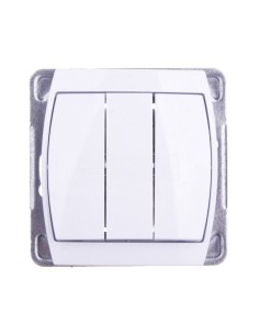 GAZELA Łącznik potrójny biały ŁP-13J/m/00