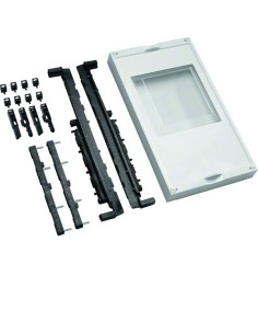 univers N Blok dla szyn zbiorczych poz. 60mm 1xNH12 z przez. szybą 450x250mm UE31E9 Hager