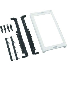 univers N Blok dla szyn zbior.poz. 60mm 3p. 3xNH00 listwowe 450x250 odejścia dół UE31B3N Hager