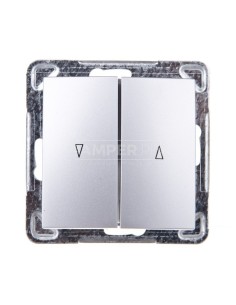 IMPRESJA Łącznik żaluzjowy srebro ŁP-7Y/m/18