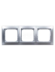 IMPRESJA Ramka potrójna srebrna R-3Y/18